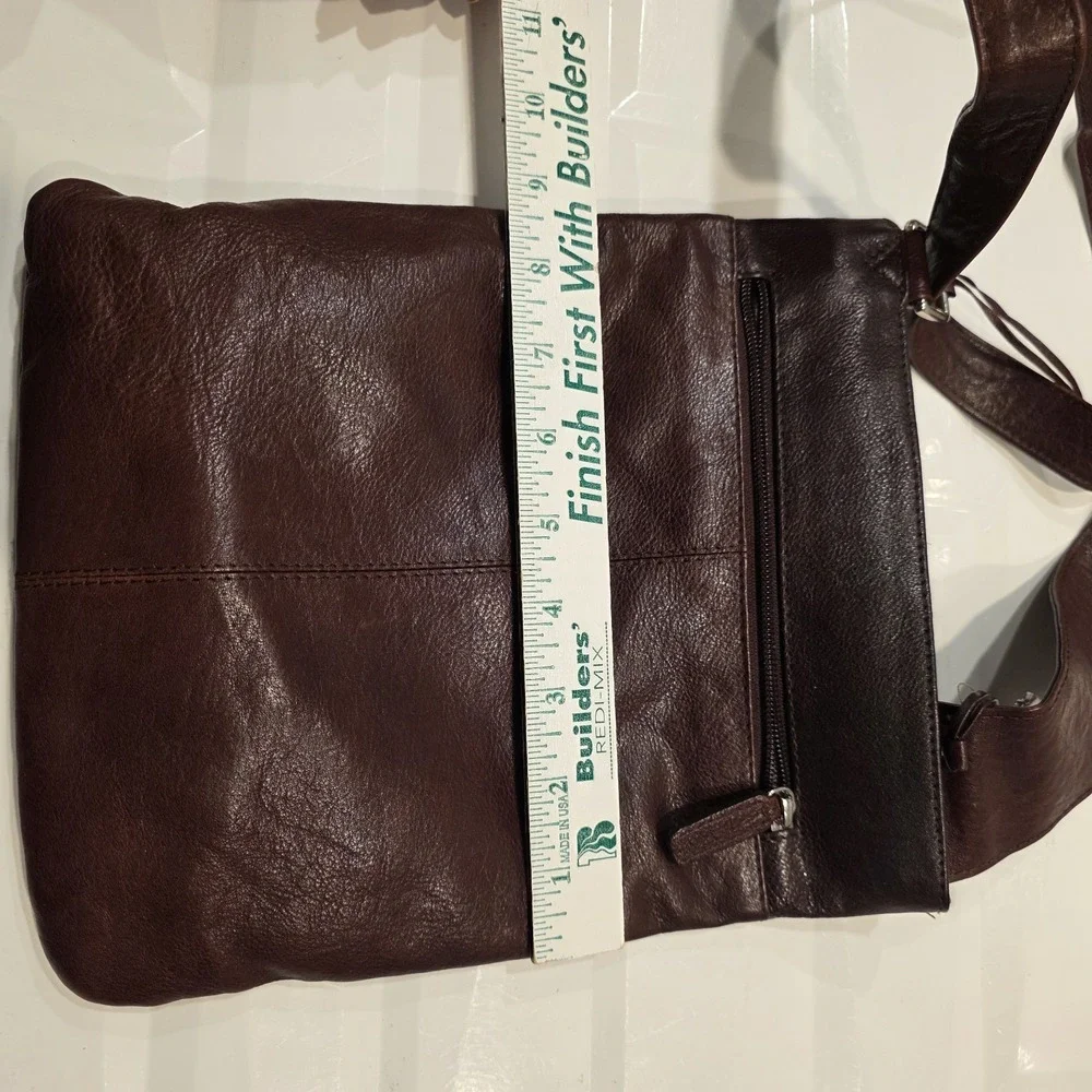 Radley London Womens Pockets Icon Leather Crossbody Bag In‎ Brown Purse